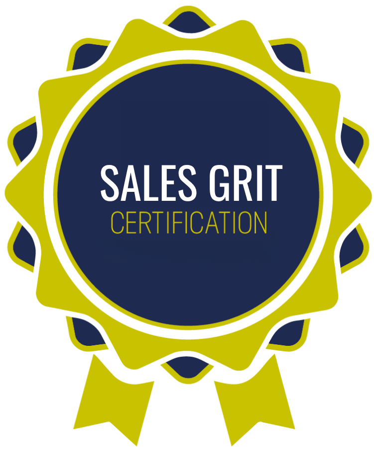 Sales Grit Certification Badge