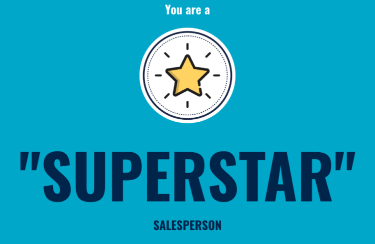 Superstar salesperson results