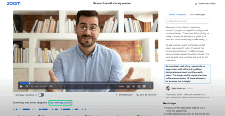 Zoom's AI Companion Smart Recordings